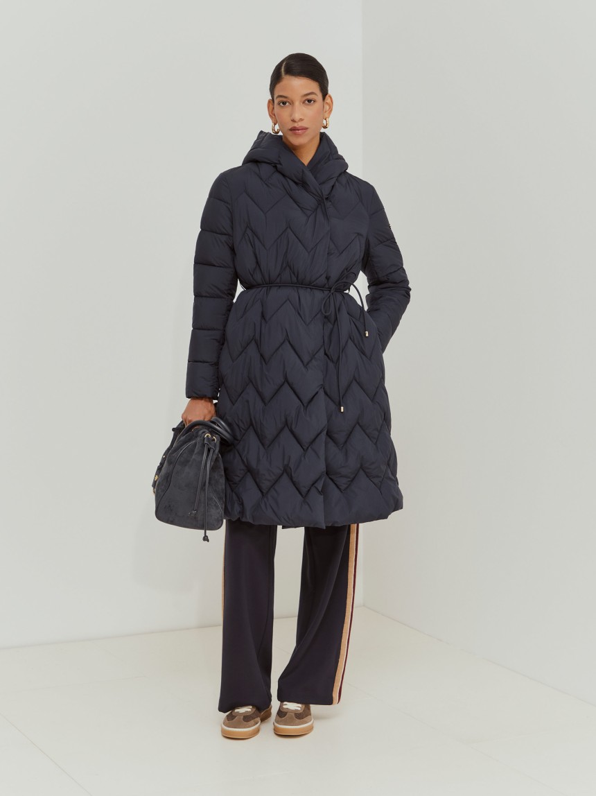 Long padded jacket