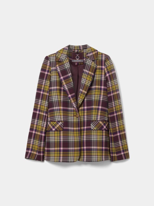 Plaid Blazer
