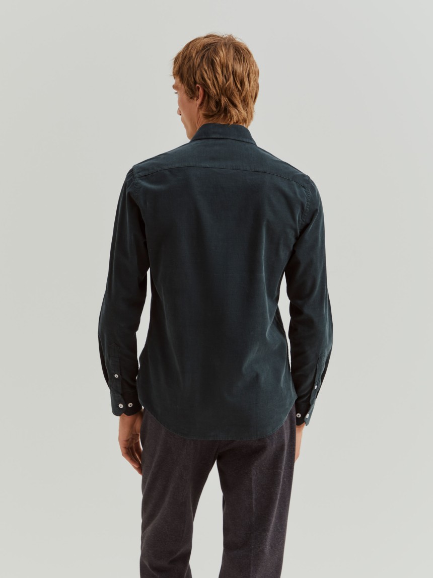 Camisa bombazine slim fit