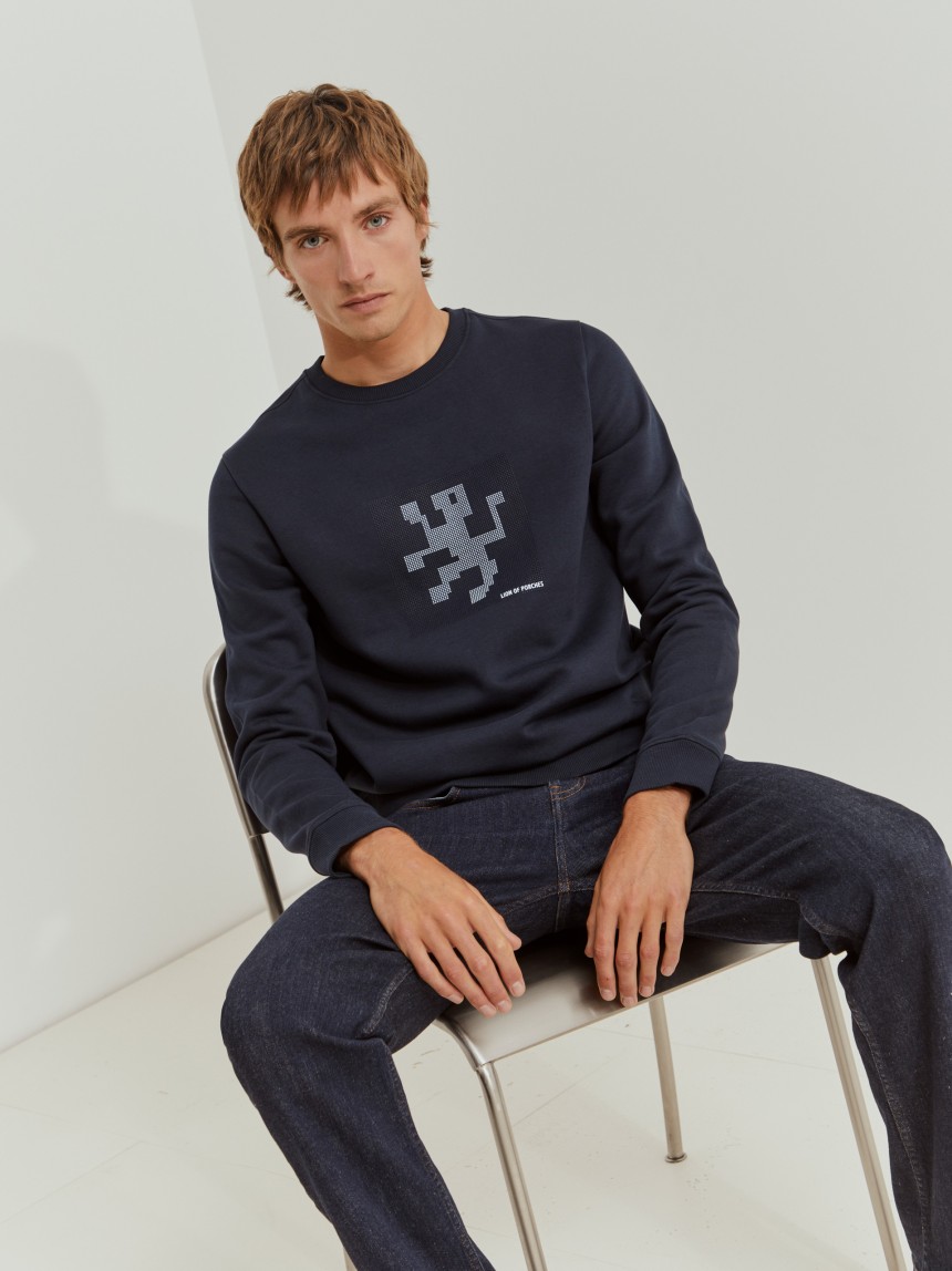 Basic cotton sweater