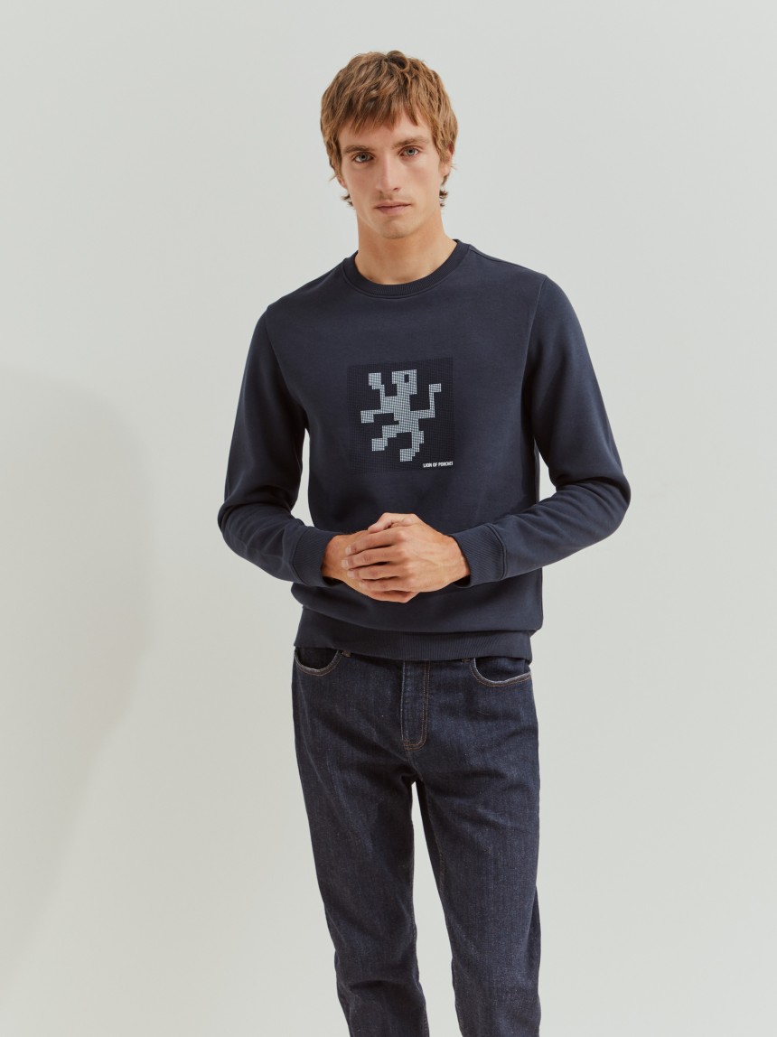 Basic cotton sweater