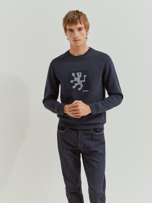 Sweater básica com algodão