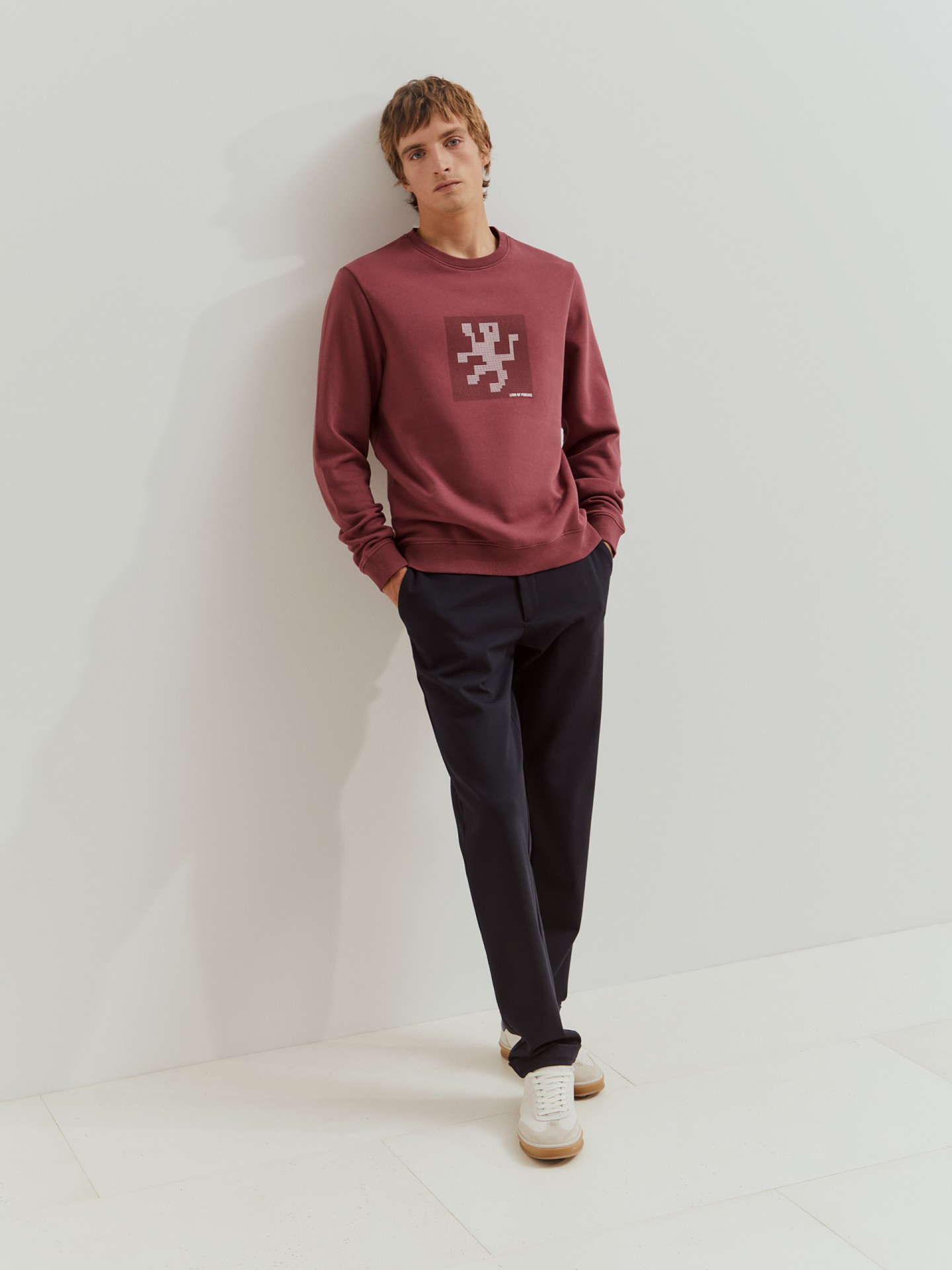 Sudadera básica de algodón