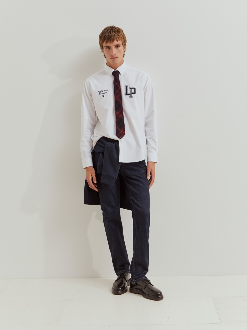 Camisa oxford regular fit