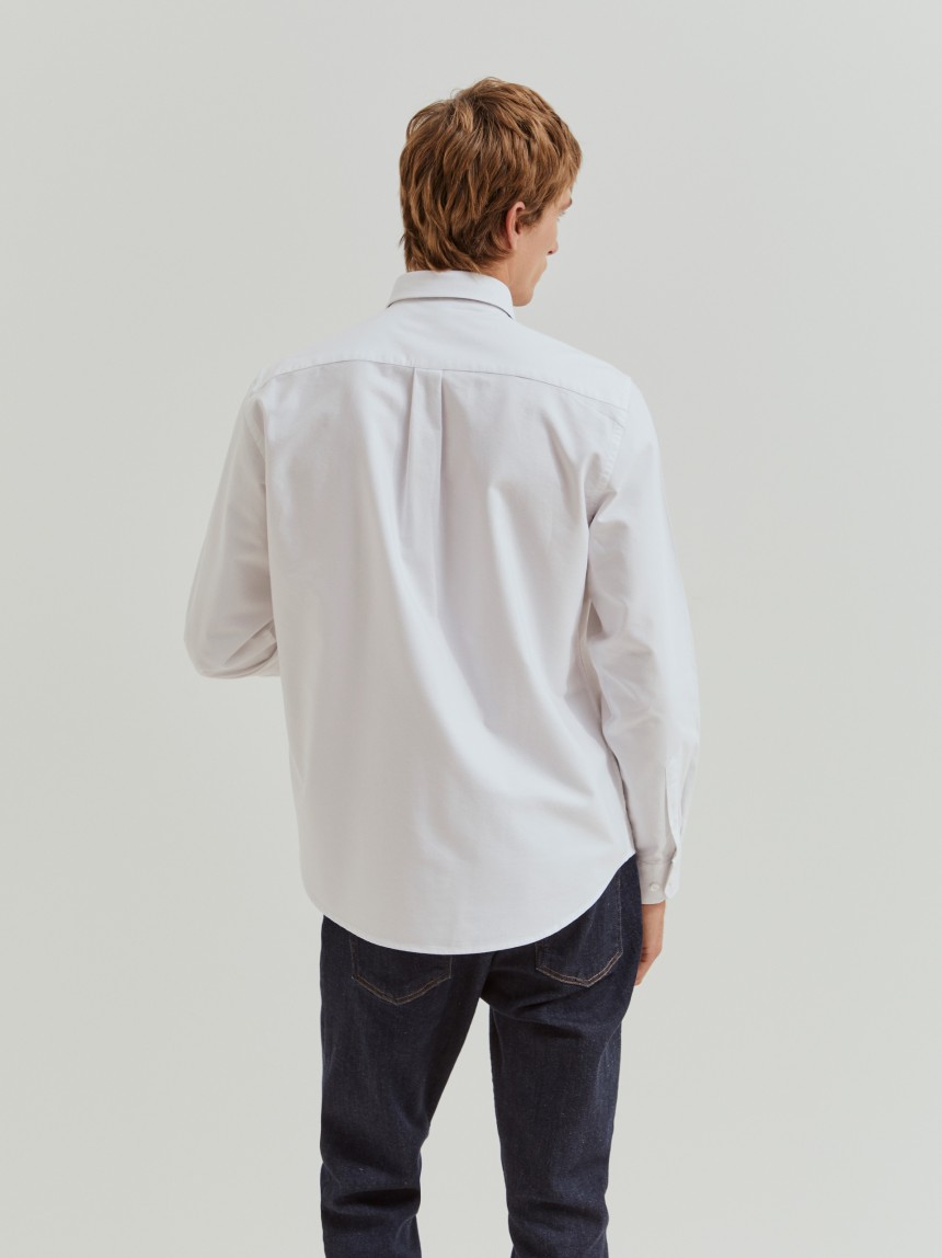 Camisa oxford regular fit