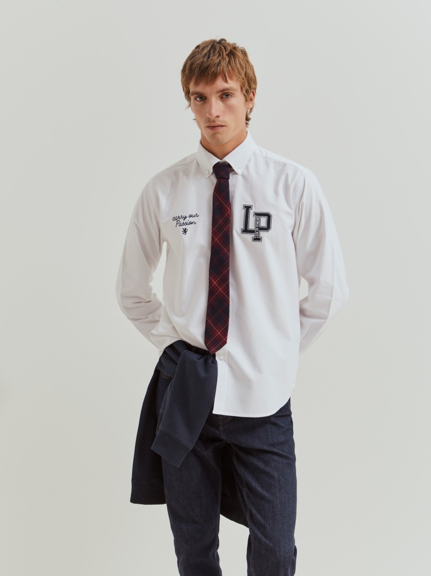 Camisa oxford regular fit