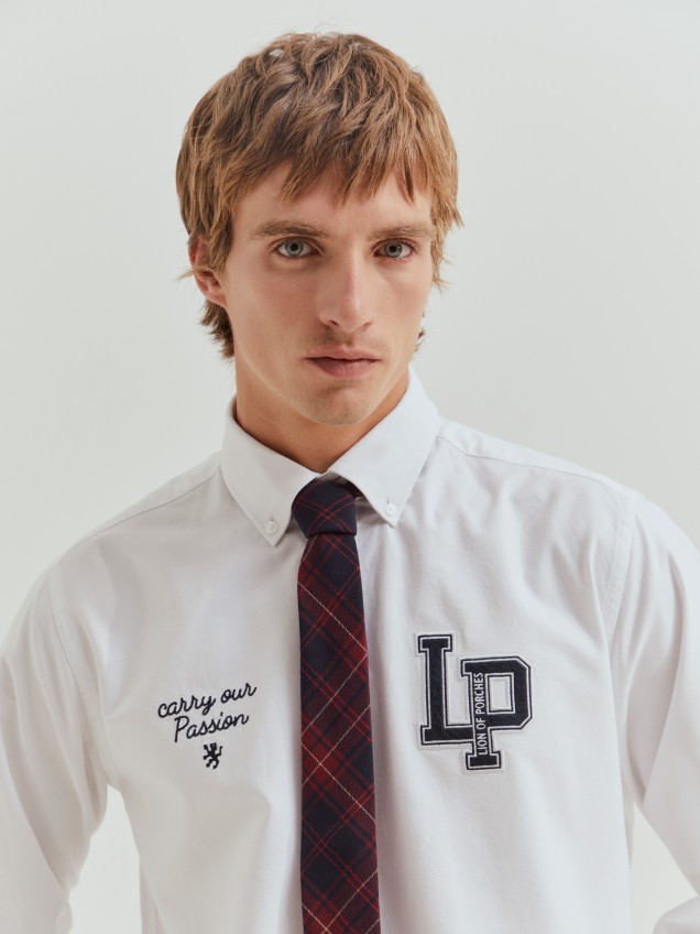 Camisa oxford regular fit