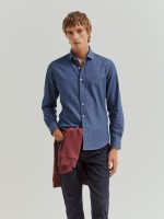 Camisa denim slim fit