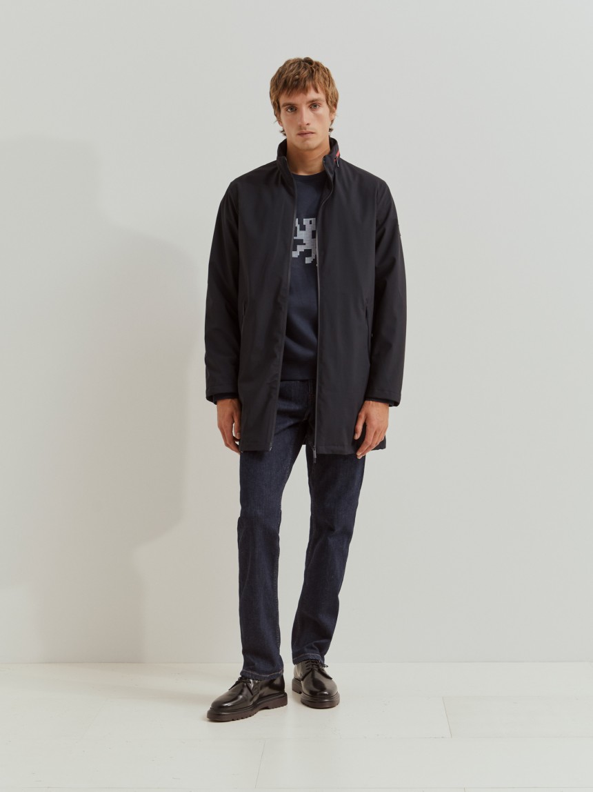 Padded parka