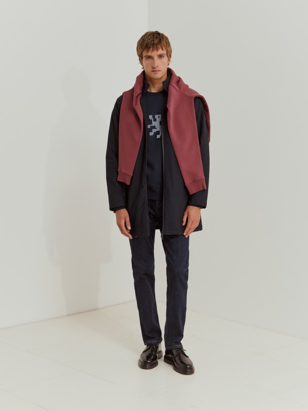 Padded parka