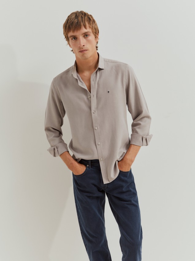 Regular fit denim pants - Image product