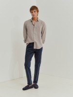 Regular fit denim pants