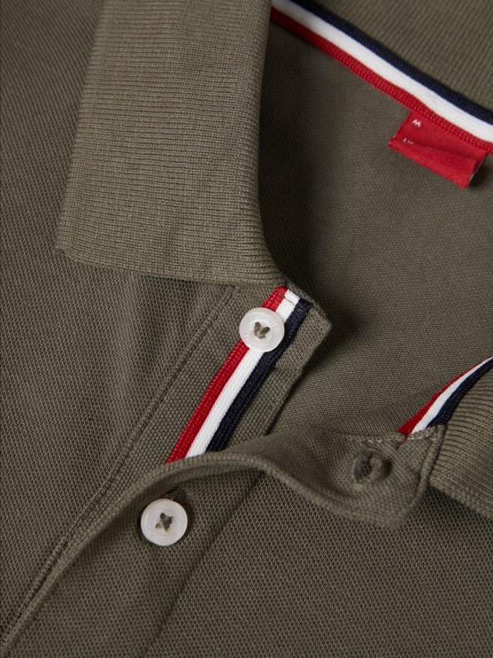 Polo de piqu de corte slim
