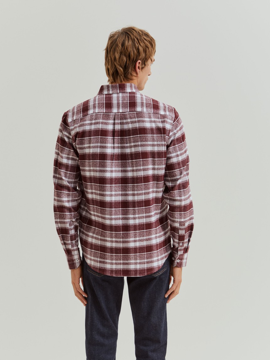 Camisa xadrez regular fit