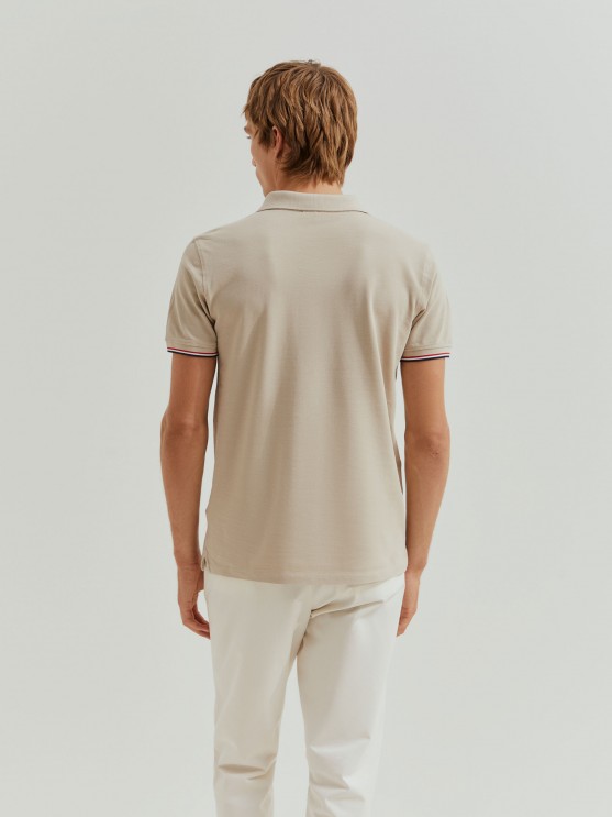 Polo de piqu de corte slim