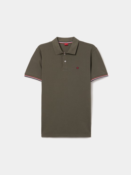 Polo de piqu de corte slim