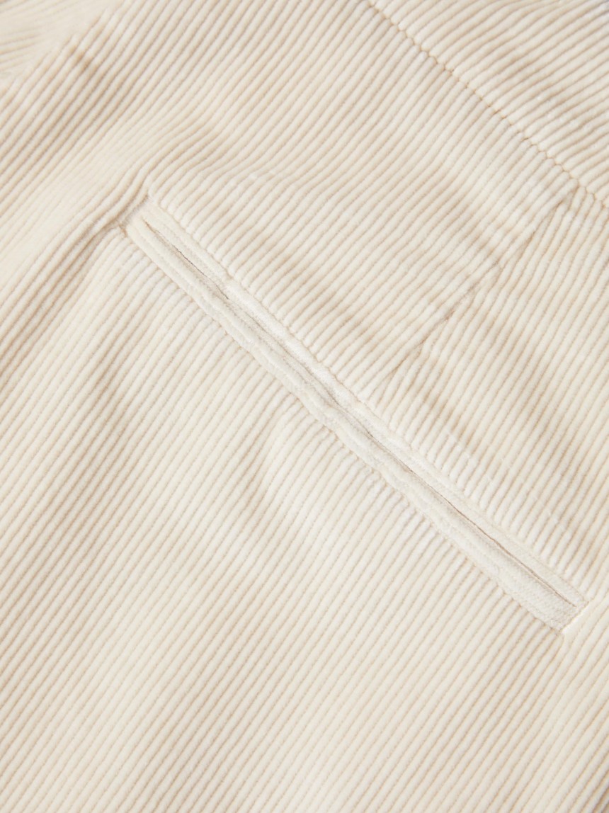 Wide leg corduroy pants