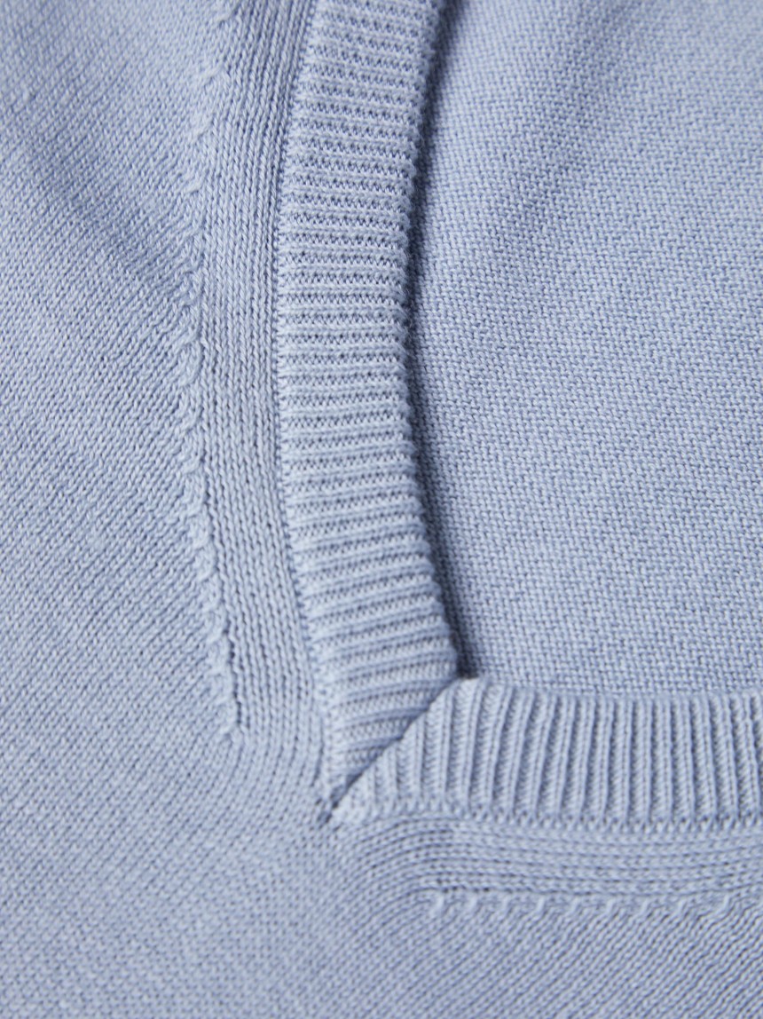 Pullover manga comprida em algodão