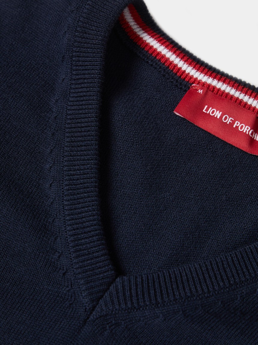 Pullover manga comprida em algodão
