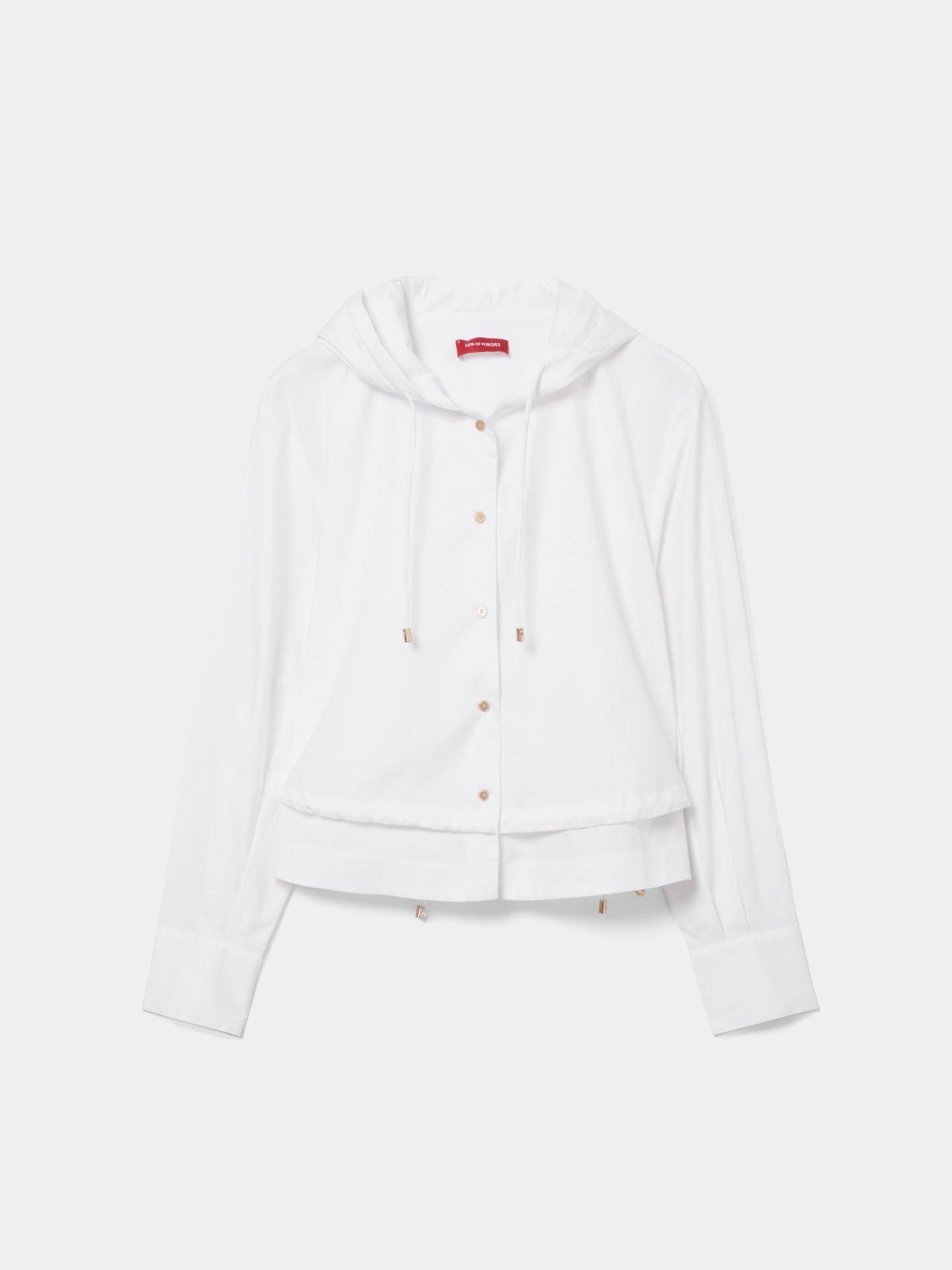 Camisa em algodão e tencel