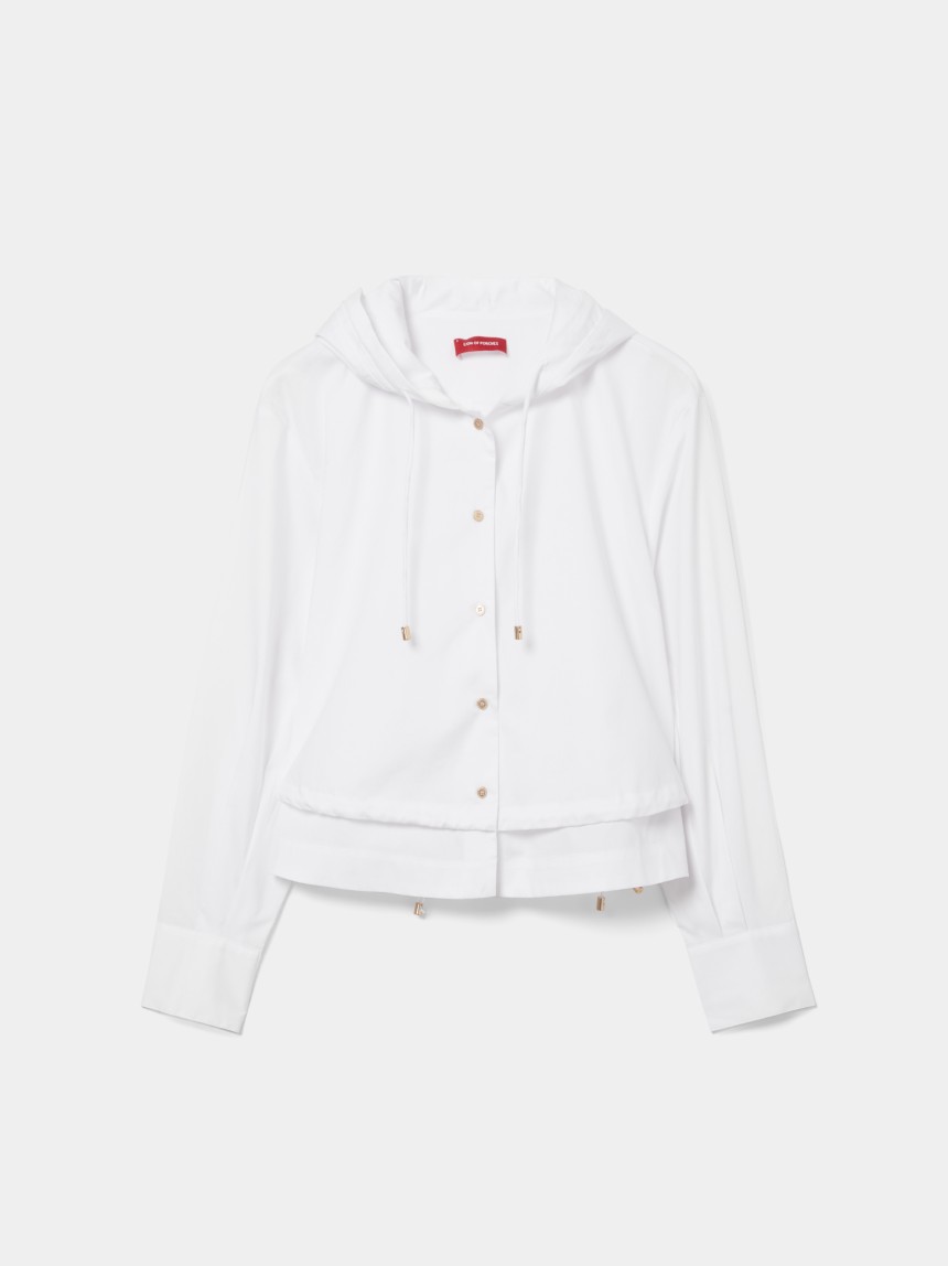 Cotton and tencel shirt