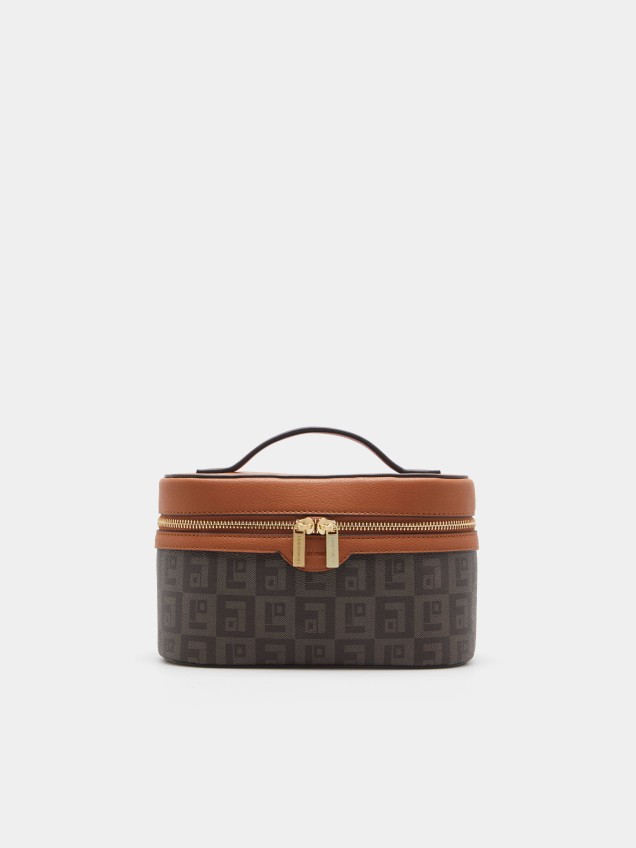 Toiletry bag with transparent case