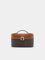Toiletry bag with transparent case