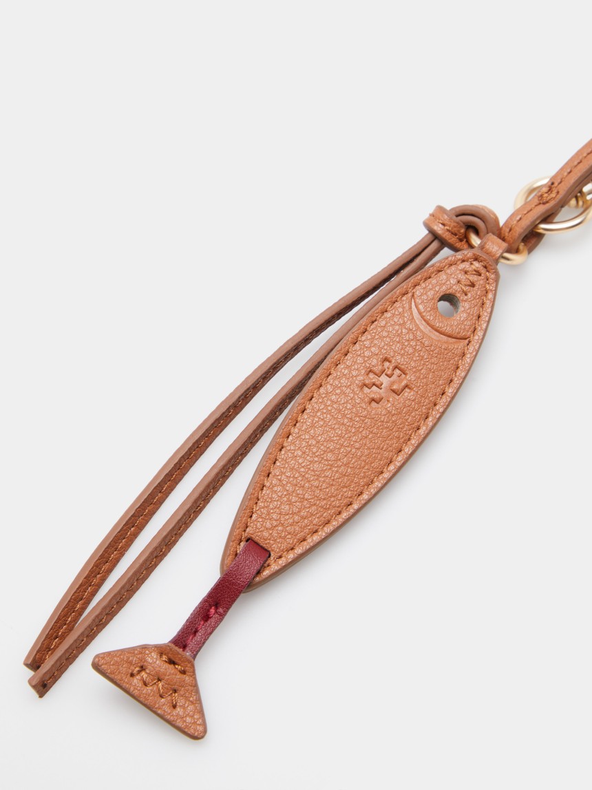 Fish charm key ring