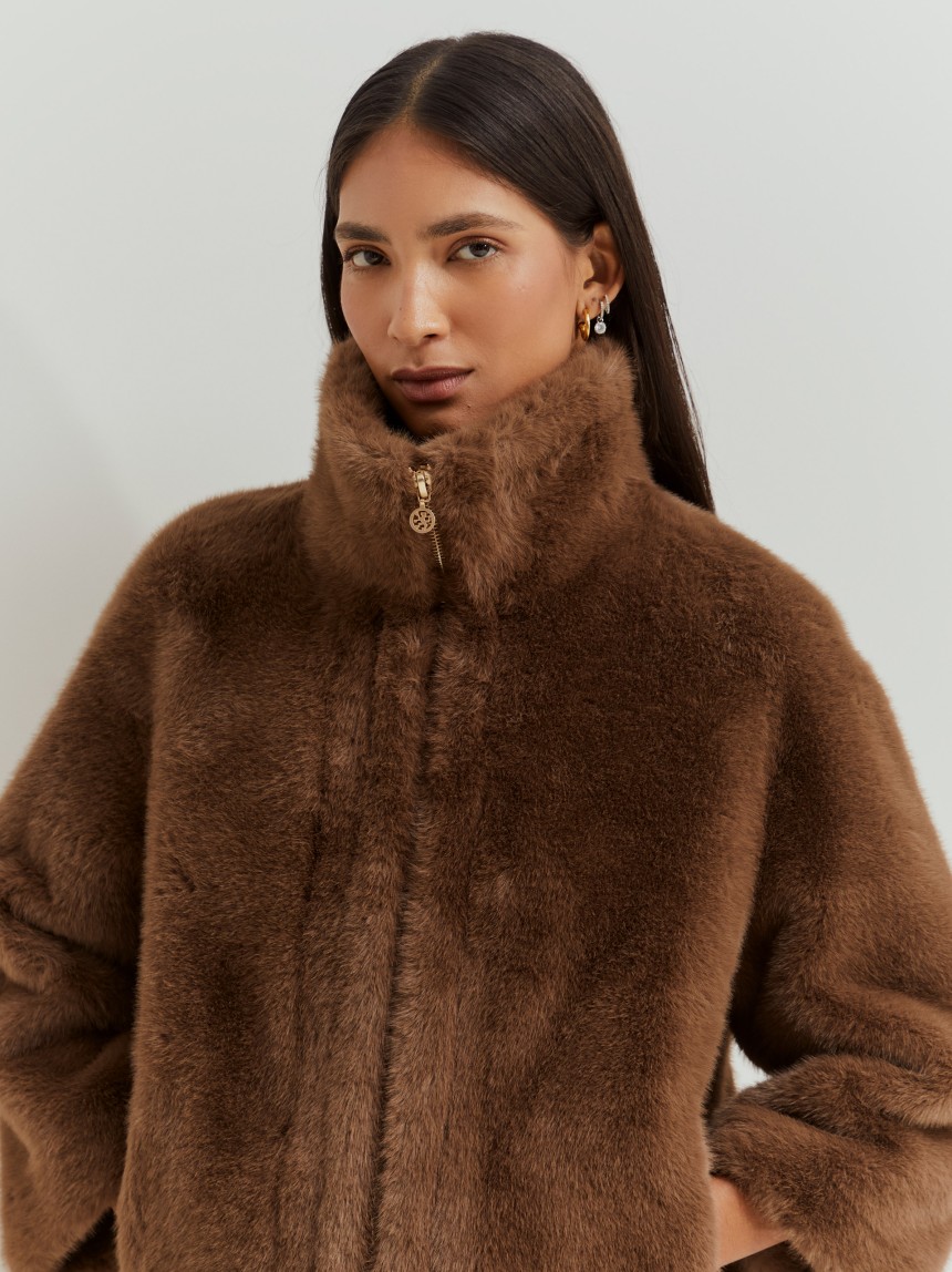 Fur coat