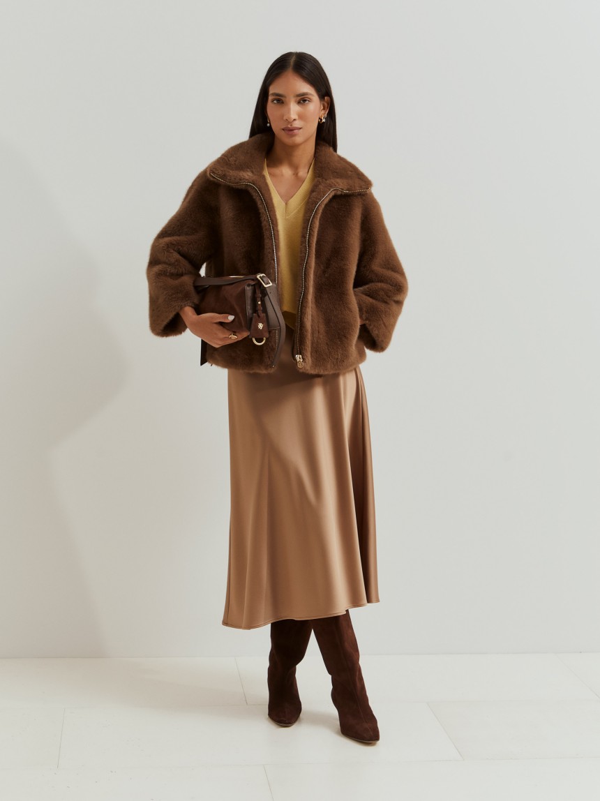 Fur coat
