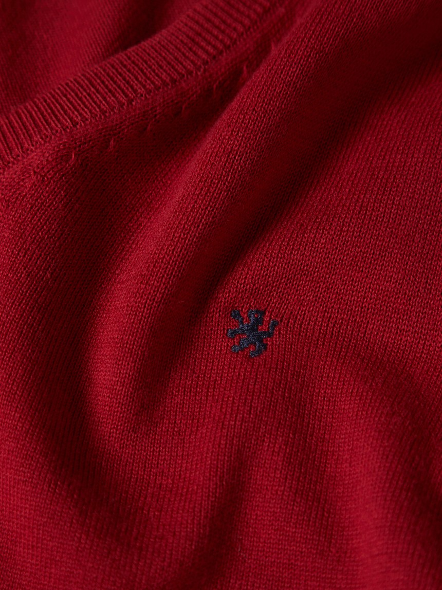 Pullover manga comprida em algodão