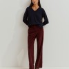 V-neck wool sweater Wool sweater