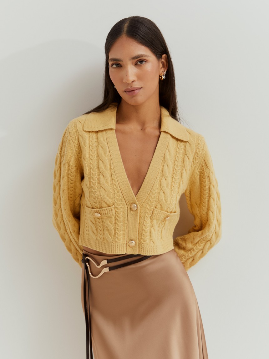 Short wool coat