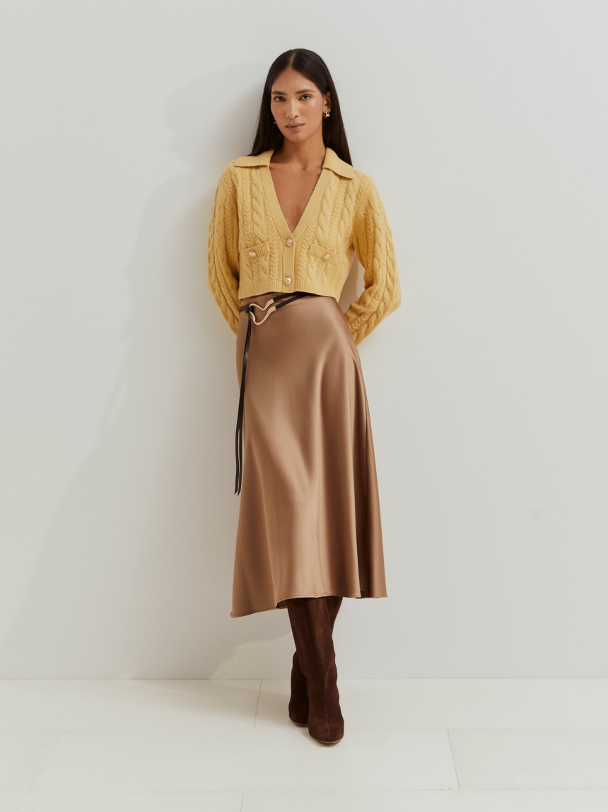 Short wool coat