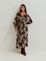 Printed Long Dress