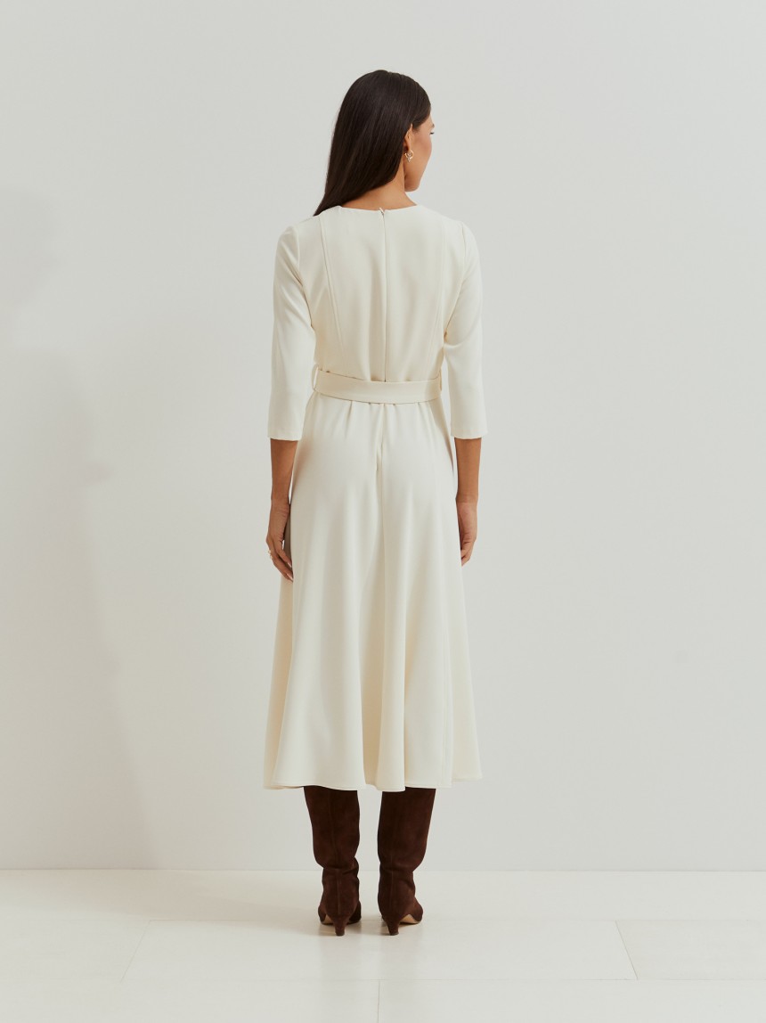 Long knit dress