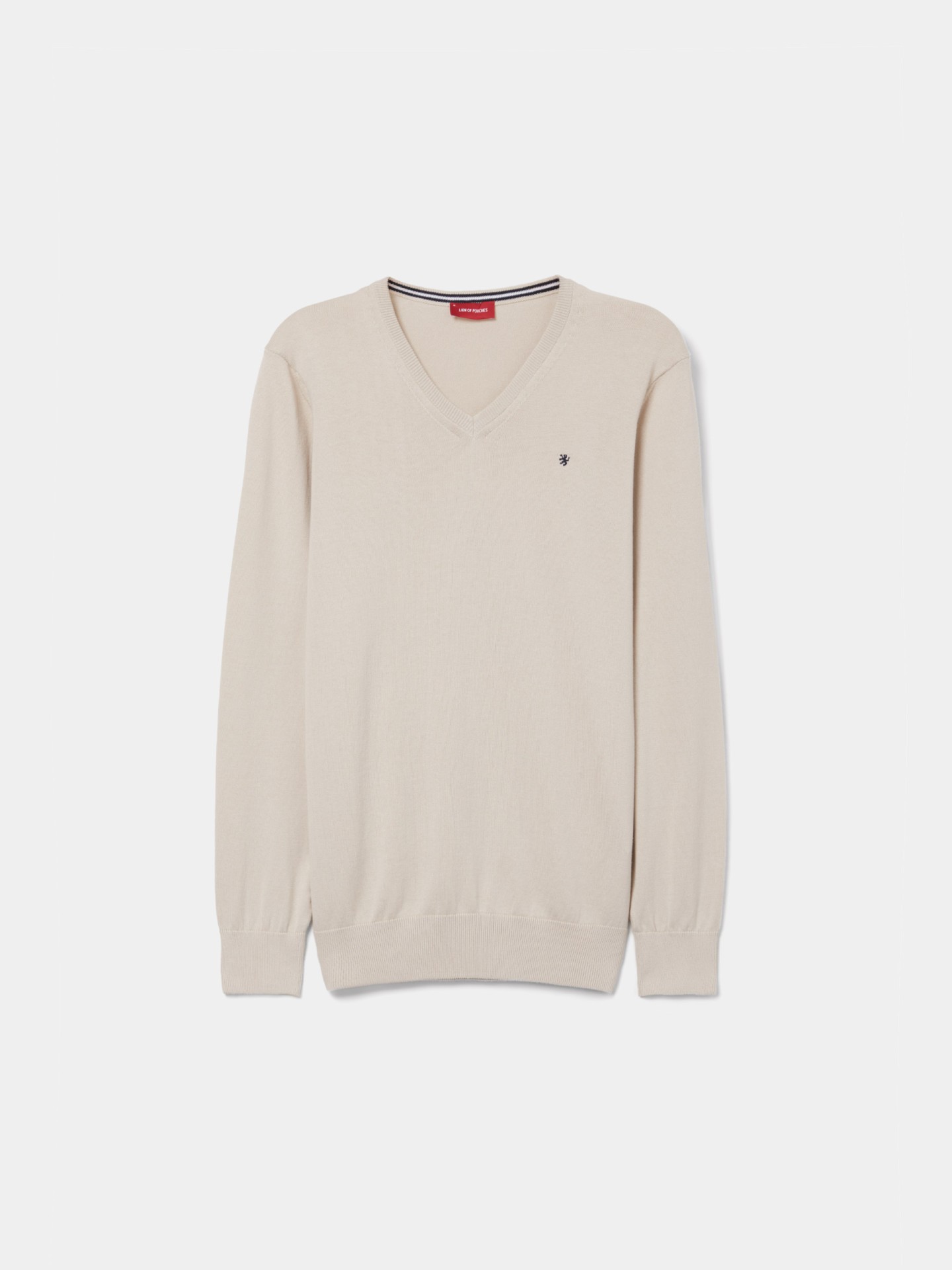 Pullover manga comprida em algodão