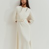 Long knit dress