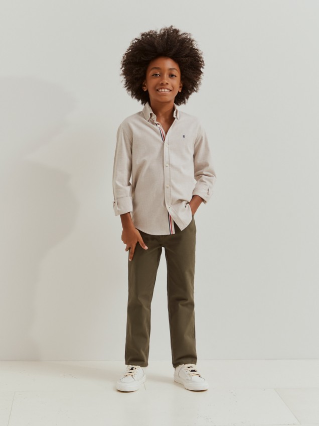 Camisa regular fit