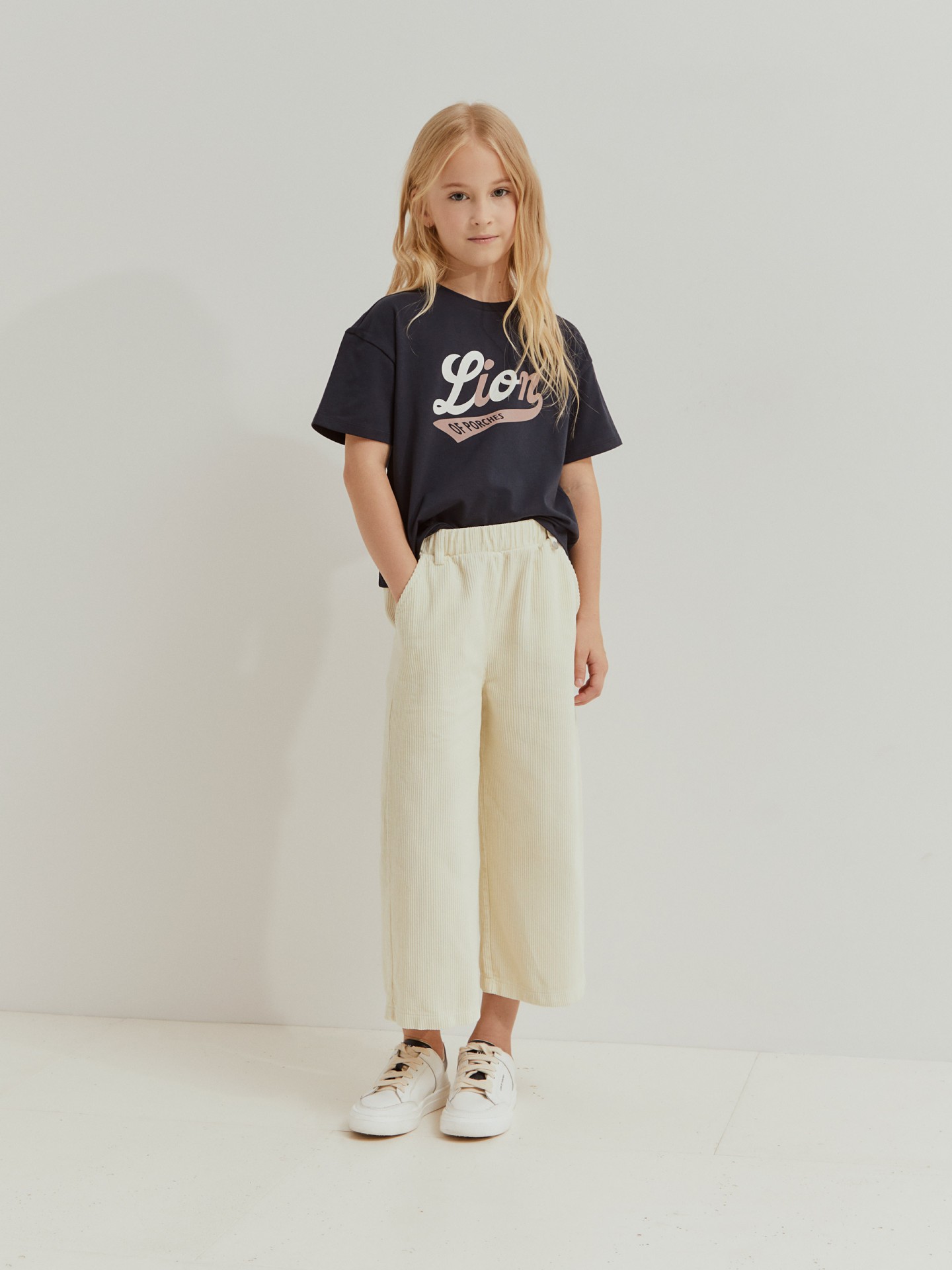 Calças wide leg
