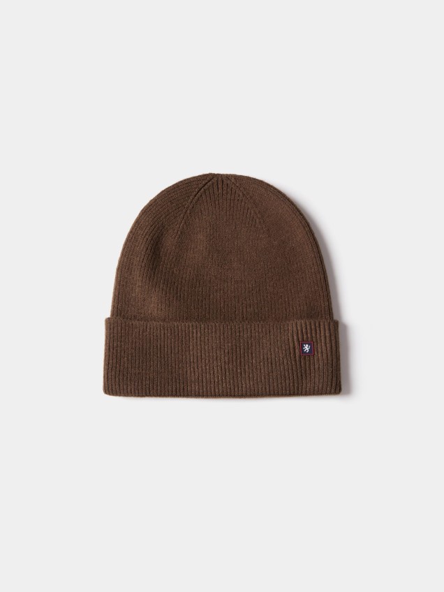 Gorro malha canelada