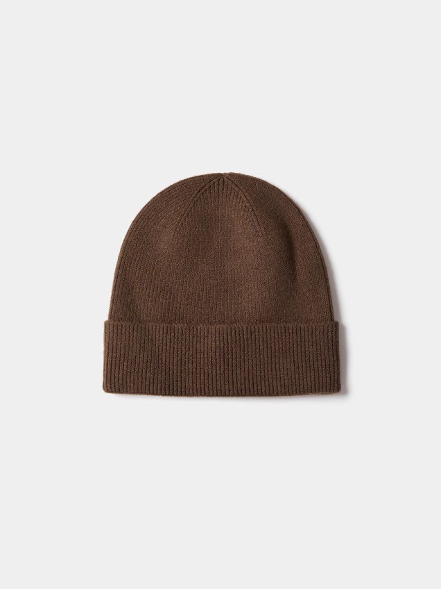 Gorro malha canelada