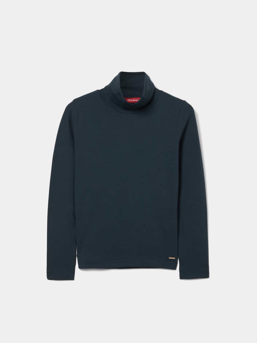 High-neck sweater