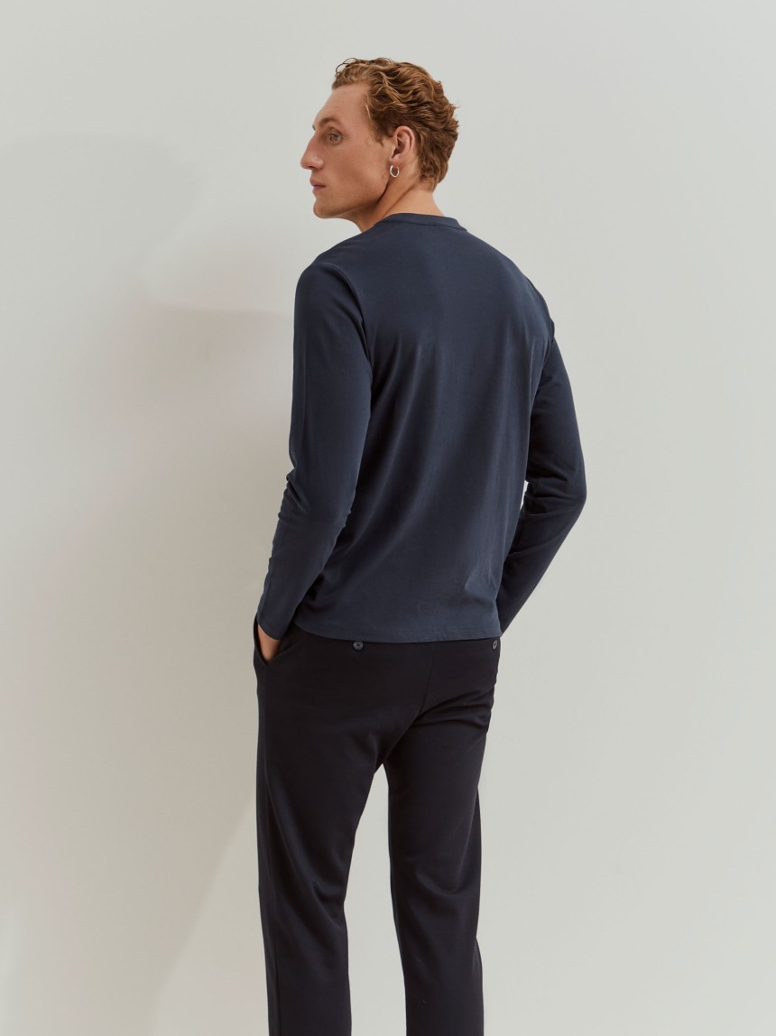Camisola Básica de Algodão