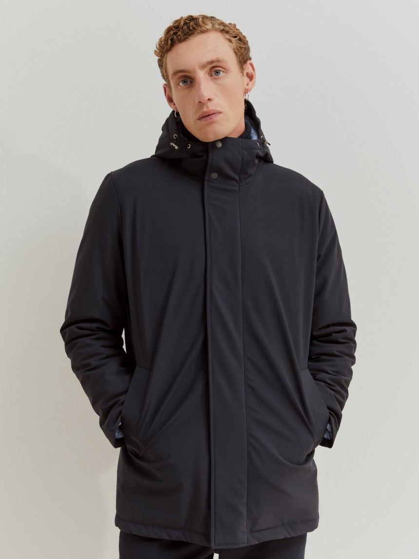 Hooded parka