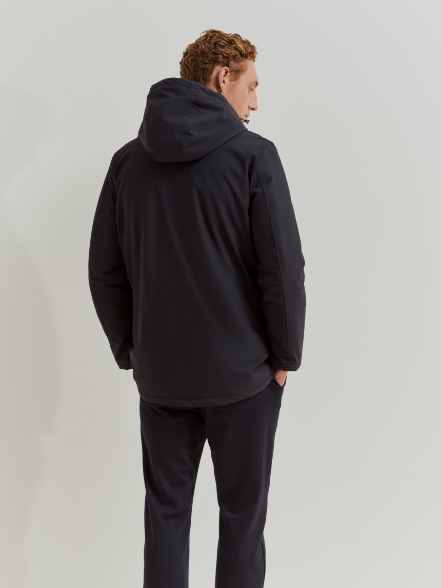 Hooded parka