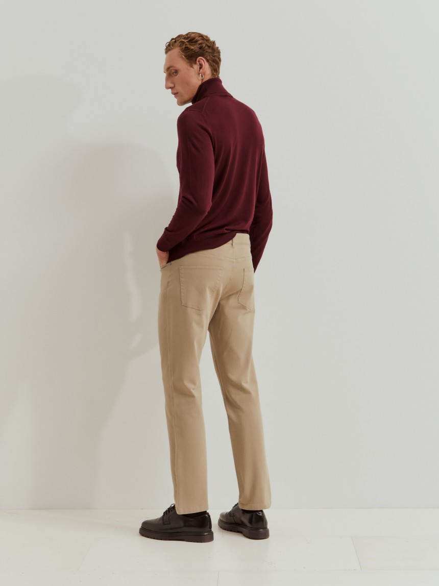 Regular fit pants