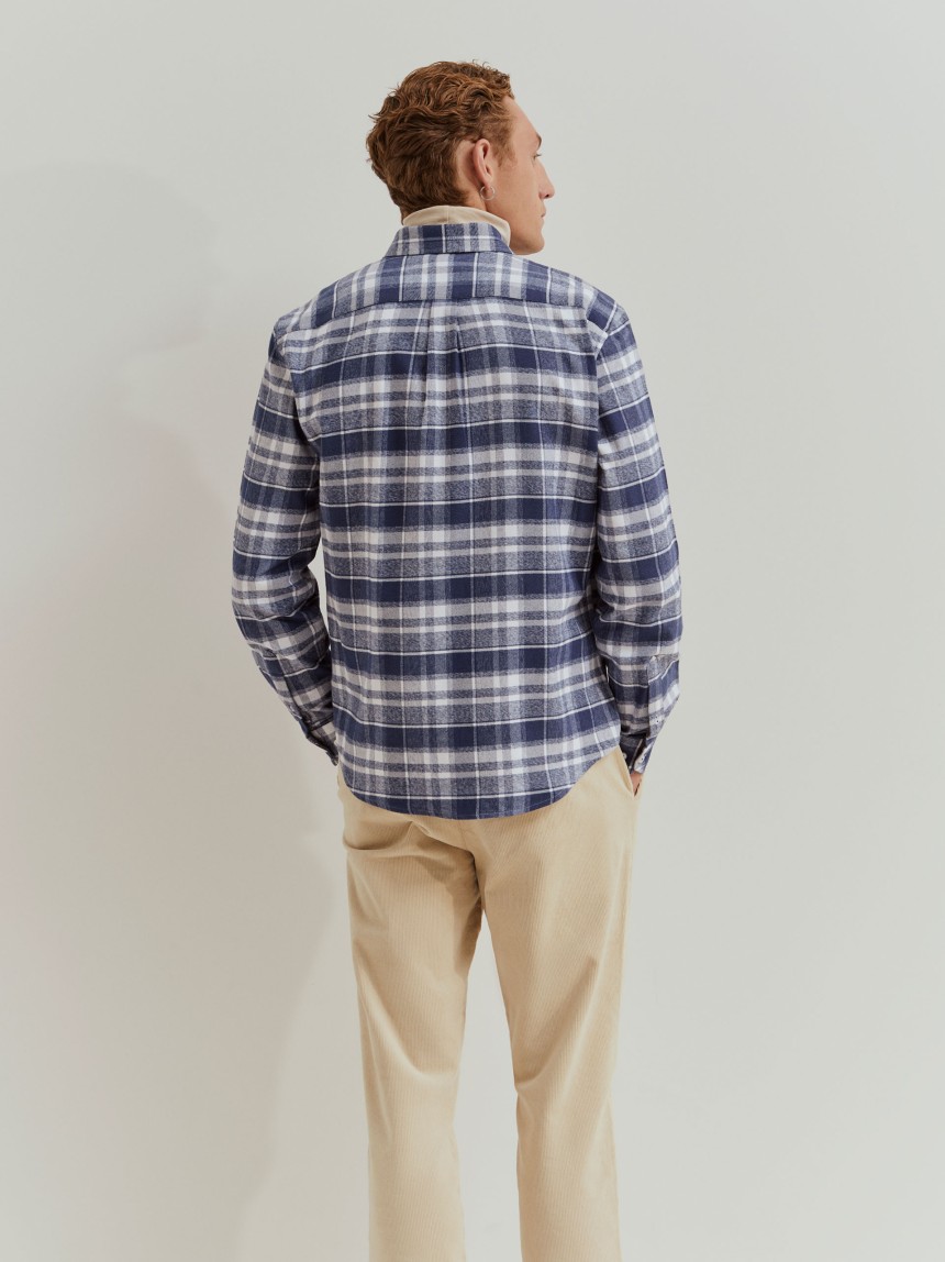 Camisa xadrez regular fit