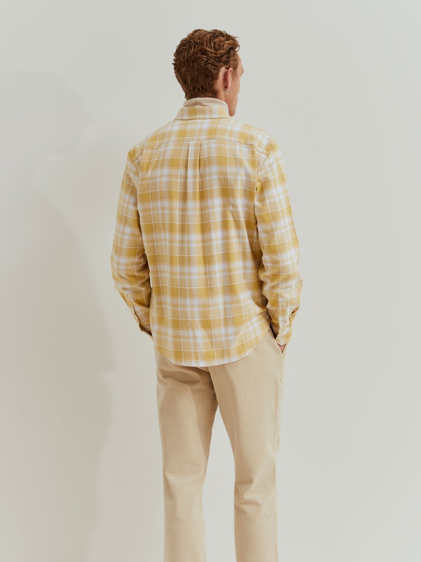 Camisa xadrez regular fit