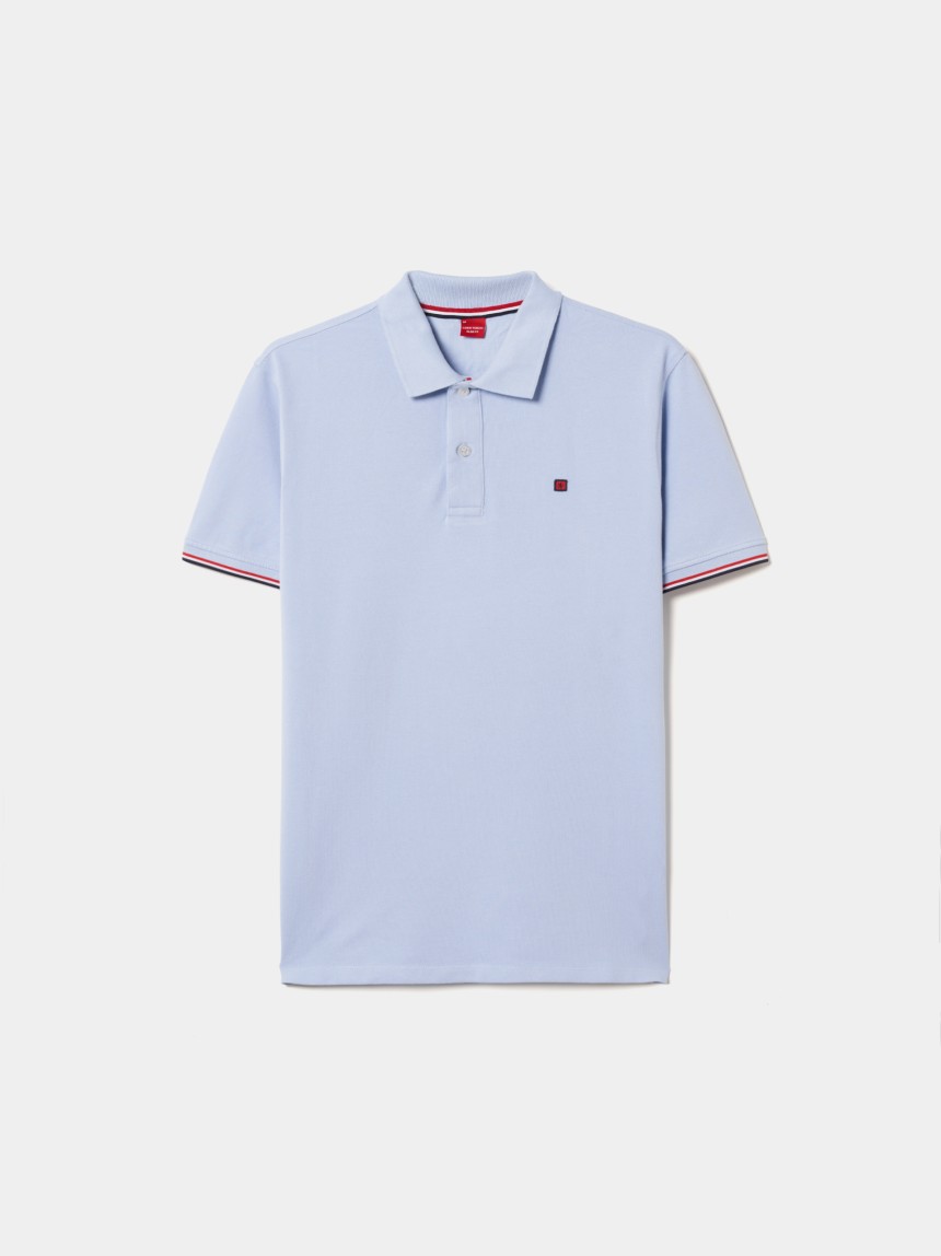 Slim fit piqu� polo